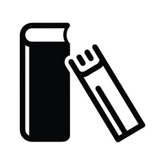 Books icon isolated on, representing knowledge and education