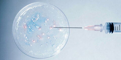 Cellular Microinjection in Petri Dish