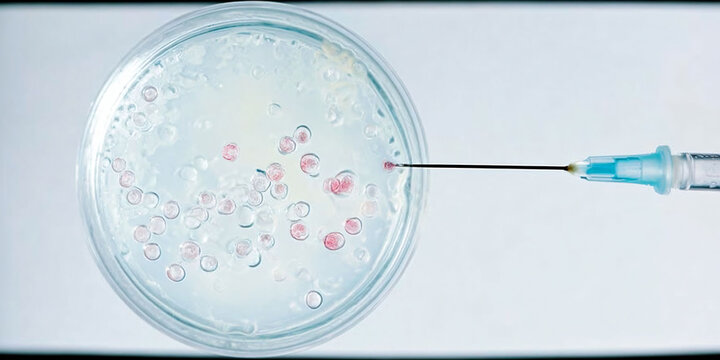 Microinjection of Cells in Petri Dish