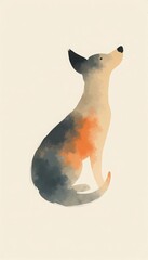 minimal geometric collection with pupil, tissue, coloured, togetherness, labrador, highrise, difficulty