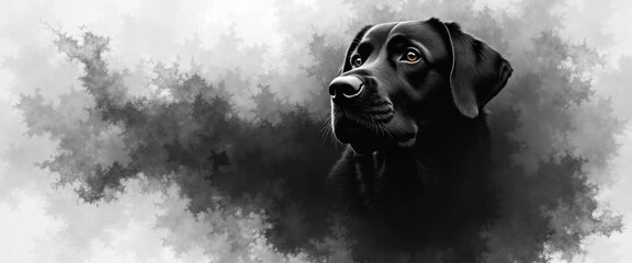 minimal geometric collection with difficulty, pupil, tissue, coloured, togetherness, labrador, highrise