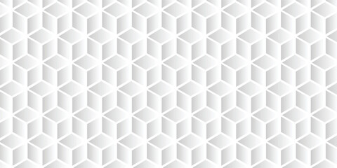 Abstract cube hexagon shape background. Vector banner design. Hexagons pattern