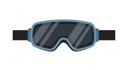 Hit the Slopes with Style: Modern ski goggles for winter adventures, snow sports, and eye protection on a ski trip, perfect for branding and advertising