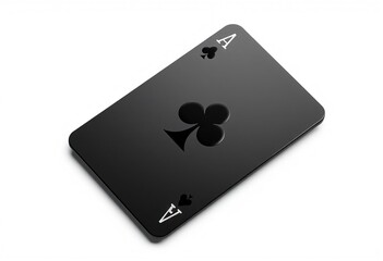 Ace of Spades Poker Cards and Chips Illustration
