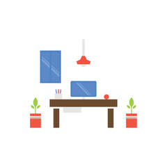 Colorful icon for sustainable office supplies