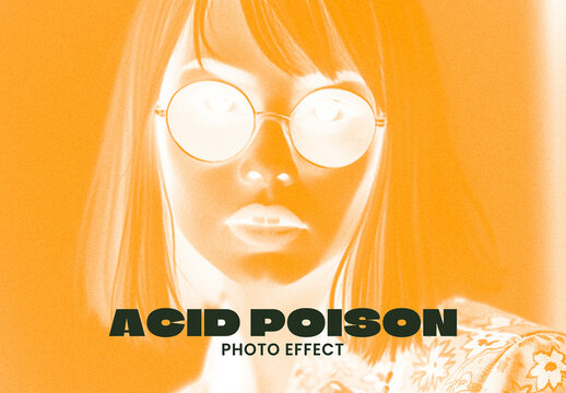 Acid Poison Photo Effect