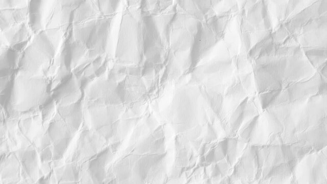  crumpled paper background, crinkled white Paper texture stop motion, crumpled paper texture,
White crumpled paper stop motion background texture. Stop motion animation, paper texture texture,