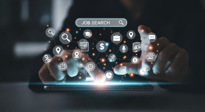 Job Search Online with Mobile Technology