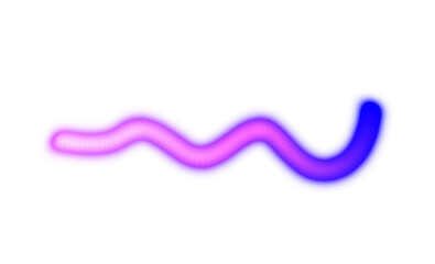 Abstract neon glowing light leaks flow wave shaped overlay PNG background. Glowing neon colour flow wave gradient multicolour png. Lighting colors or flares wave flow shaped futuristic background.