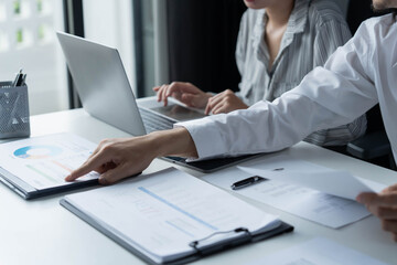 Business people working together in office