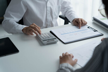 Business people working together in office