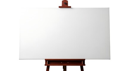 Blank Canvas on an Easel A Space for Creativity Art and Design