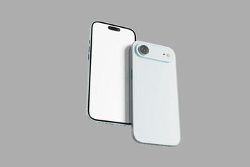 Clean Modern Smartphone Mockup for showcasing your design to clients