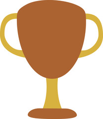 Illustration of a Bronze Trophy Cup