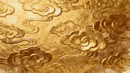 Rich Gold Wash Ornate Gold Background isolated watercolor vector illustration svg