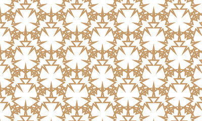 Geometric pattern with star and triangle shapes.
