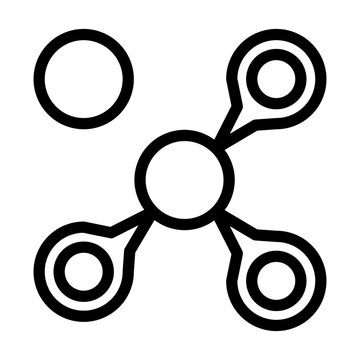 abstract shape line icon