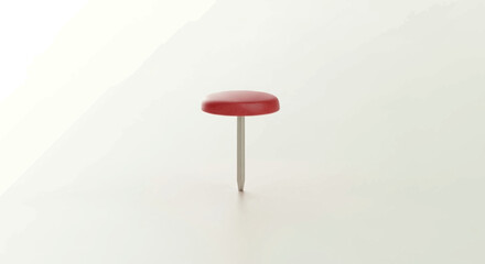 Red lollipop isolated on, a sweet treat for everyone