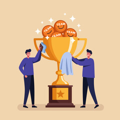 Polishing The Teamwork Trophy To Victory Find The Secret To Success