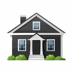 Charming single-family home exterior featuring classic design and landscaping creating welcoming