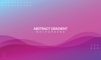 Dynamic abstract gradient background with modern wavy shapes and vibrant purple-pink color palette