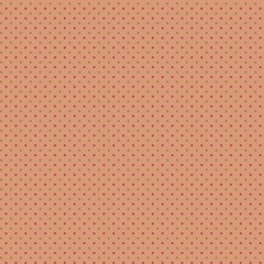 Muted orange apricot background with small red and olive mustard polka dots Simple abstract geometric polka dot pattern Minimalistic rustical design