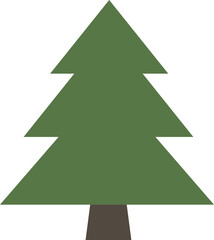 Flat Design Christmas Icon and Sticker Set