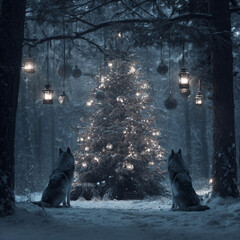 Festive Christmas Elements Collection.