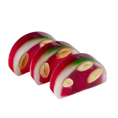 sweet colorful holiday treats PNG image, transparent background