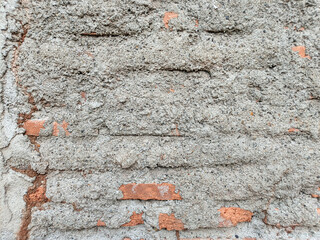 Raw concrete wall texture. Unfinished wall for background or texture.