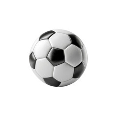 Soccer ball on black background