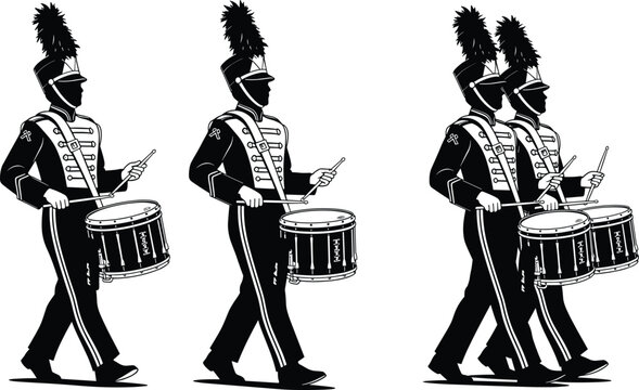 marching band shako clipart