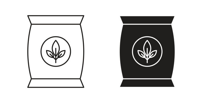Seeds icon. Symbol, logo illustration. graphic icon set