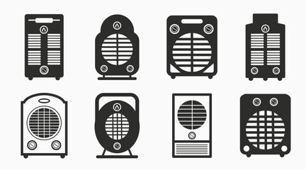 set icons of heater