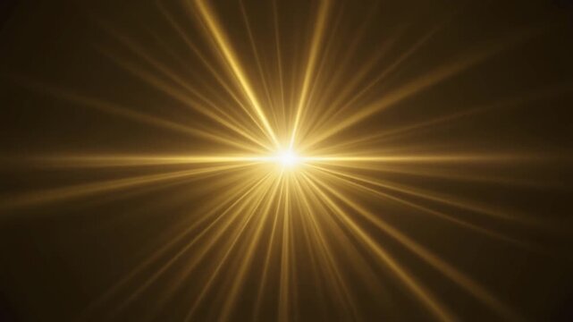 金色のライトラインが流れる華やかな光の軌跡背景