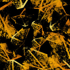 Pattern for creating design. Luxury gold-black background, abstract elegant background