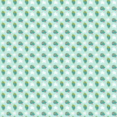 seamless bird pattern