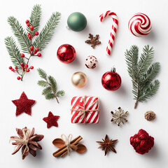 Festive Christmas Elements Collection.