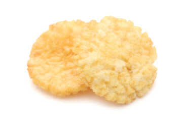 Traditional Japanese rice crackers-senbei