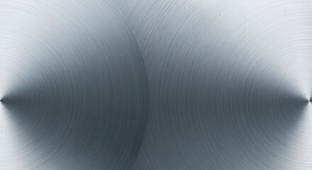 Elegant abstract background with circular brushed metal texture pattern