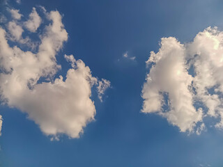 blue sky with clouds