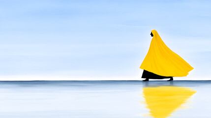 at beach exudes confidence, freedom, and a harmonious connection with coastal environment,