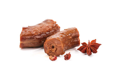 Marinated Duck Neck with Star Anise - Traditional Chinese Delicacy Food