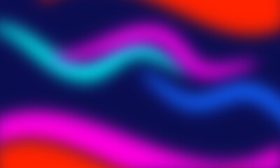 Colorful Gradient Design With Dark Background
