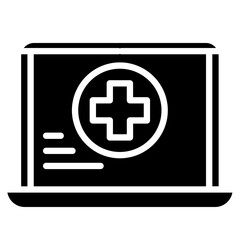 Fototapeta premium Online Counselling icon vector image. Can be used for Psychology.