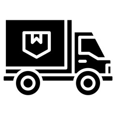 Delivery Truck icon vector image. Can be used for Laundry.