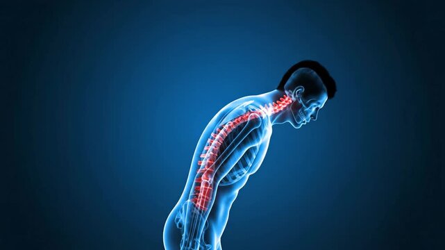 Visualization of Human Spine and Back Pain Progression Through Digital Skin