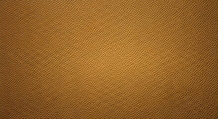 Seamless soft metallic tan leather surface with fine natural grain and golden glow illumination