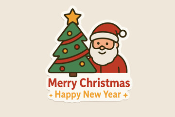 Marry cristmas with new year vibes