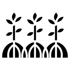 Mangrove Protection icon vector image. Can be used for Global Warming.